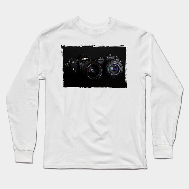 Nikon FG / EM Forever Long Sleeve T-Shirt by DeVerviers